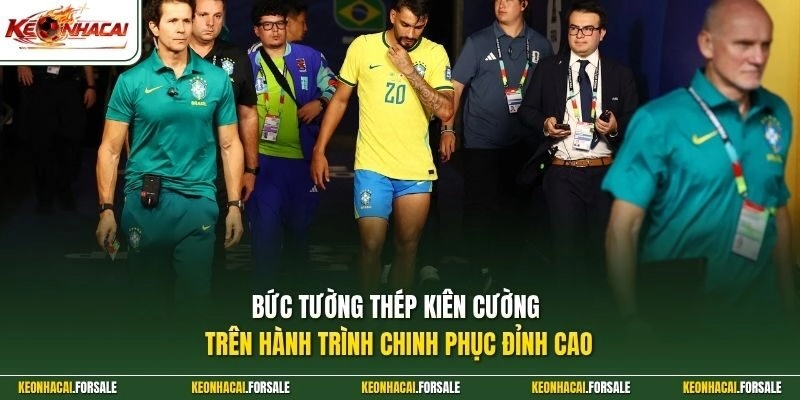 Bức tường thép kiên cường trên hành trình chinh phục đỉnh cao